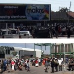 Report Cover Photo: Crowds mob South African-owned Makro and Jaggers and strip shelves bare in Harare during “Operation Slash Prices” in July 2007 Report Cover Photo: Crowds mob South African-owned Makro and Jaggers and strip shelves bare in Harare during “Operation Slash Prices” in July 2007
