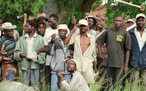 Violent land seizures began in Zimbabwe in 2000 carried out by "war veterans"