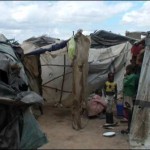 Makeshift housing in Hopley Farm, Harare Makeshift housing in Hopley Farm, Harare